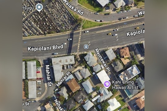 Moiliili U-Turn Crash Leaves Motorcyclist Dead On Kapiolani