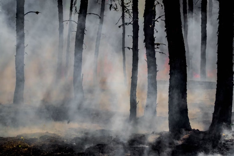 Morgan Territory Blaze Roars Above Clayton, Triggers Aerial Firefight
