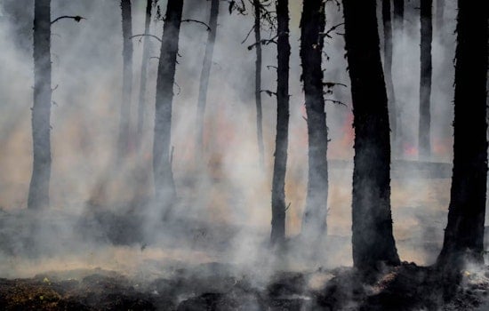 Morgan Territory Blaze Roars Above Clayton, Triggers Aerial Firefight