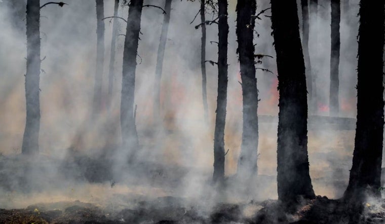 Morgan Territory Blaze Roars Above Clayton, Triggers Aerial Firefight
