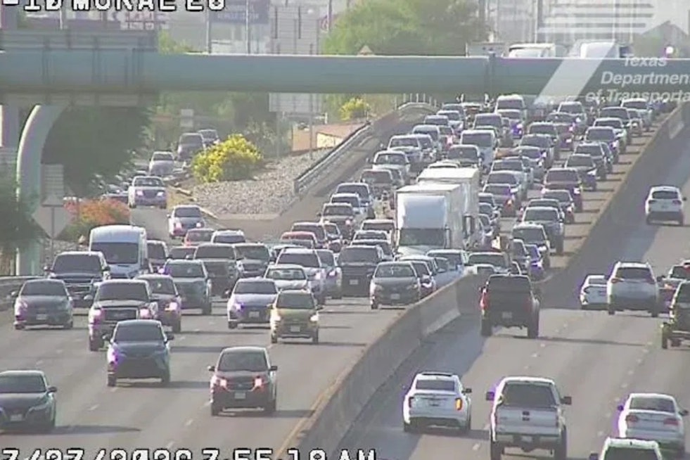 Morning I-10 Crash At McRae Turns West El Paso Commute Into Parking Lot