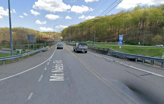 Mt. Nebo Road Bridge Reduced To One Lane Near Pittsburgh