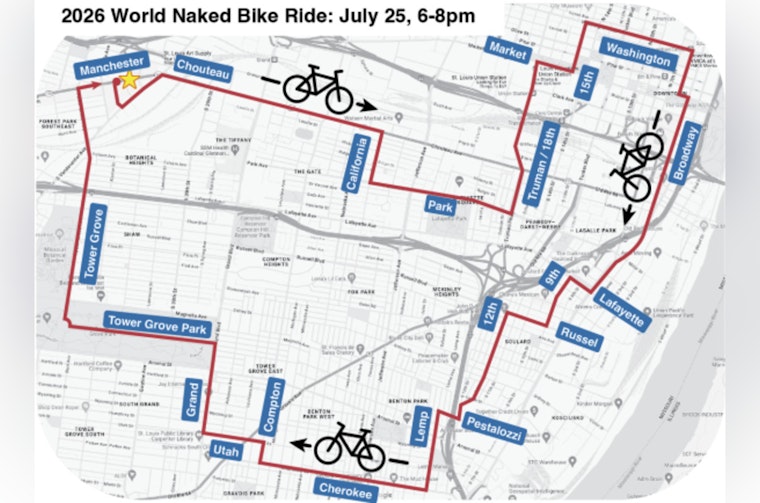 Naked Cyclists Take Over The Grove In Saturday Night Street Spectacle