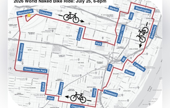 Naked Cyclists Take Over The Grove In Saturday Night Street Spectacle