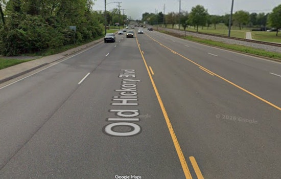 Nashville Driver’s Truck Slammed By Sudden Road Crater