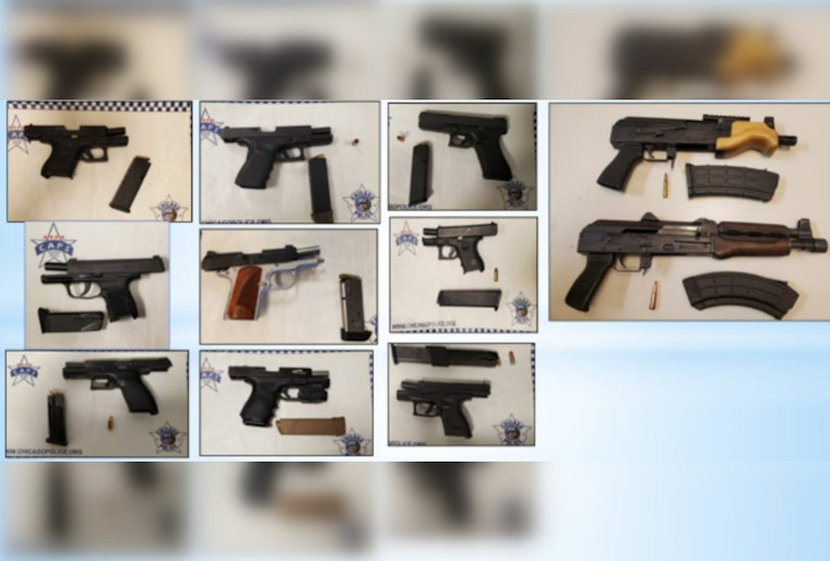 Near West Cops Crash Teen Gathering, Seize Eight Guns At ABLA Homes