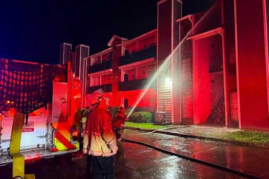 New Orleans East Blaze Rips Through Carmel Brook Apartments Again