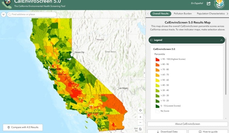 New State Pollution Map Could Shuffle Which California Neighborhoods Count As Disadvantaged