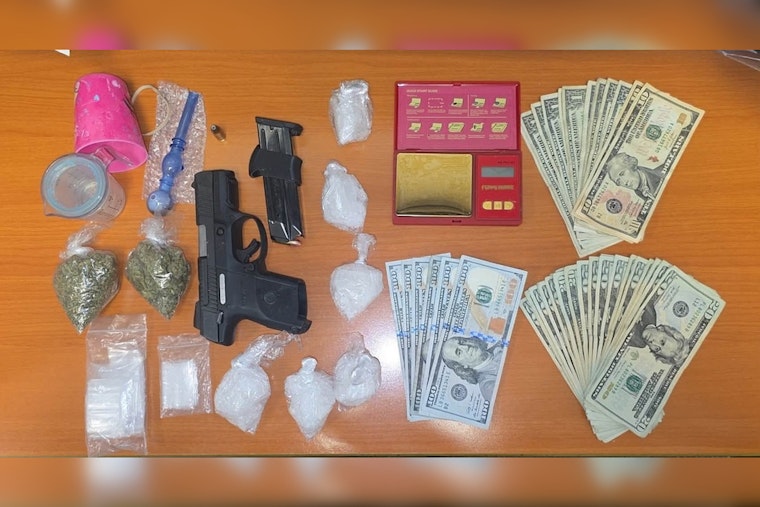 Newport Chase Ends With Arrest, Meth and Gun Seized