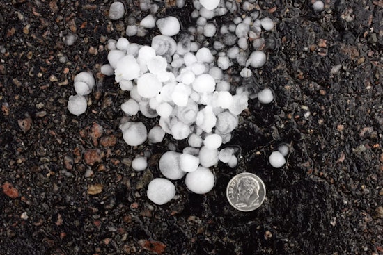 Hailstorm Smacks Remote Northeast Washington Passes With 50 Mph Blasts
