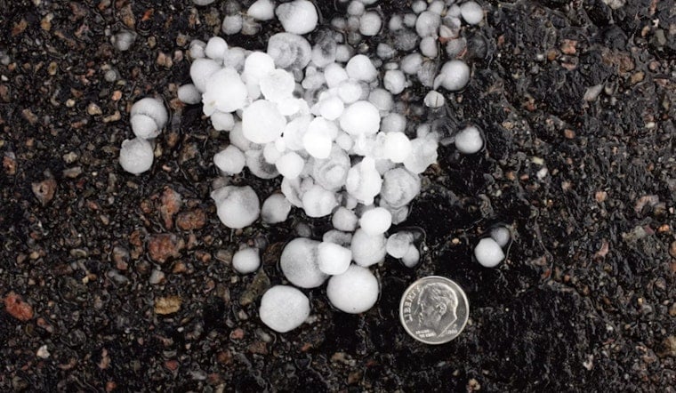Hailstorm Smacks Remote Northeast Washington Passes With 50 Mph Blasts