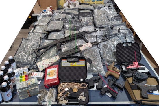 North Texas Drug Sweep Nets Mercedes, Mountains of Dope and 73 Guns
