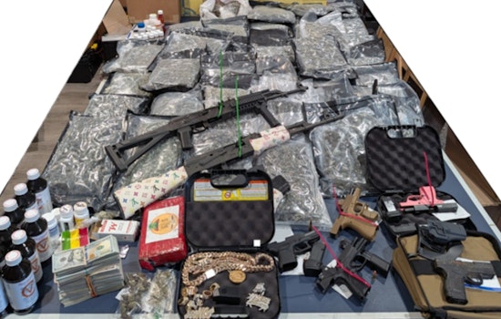 North Texas Drug Sweep Nets Mercedes, Mountains of Dope and 73 Guns