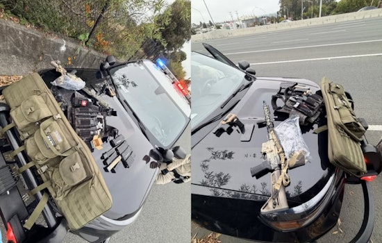 Oakland Traffic Stop Over Expired Tags Uncovers AR-15 And Glock