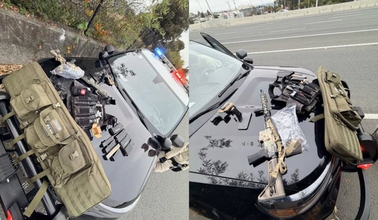 Oakland Traffic Stop Over Expired Tags Uncovers AR-15 And Glock