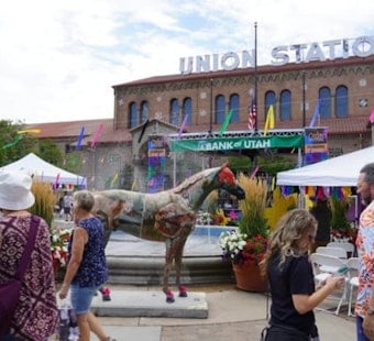 Ogden Arts Fest Turns Union Station Into Parking Chessboard