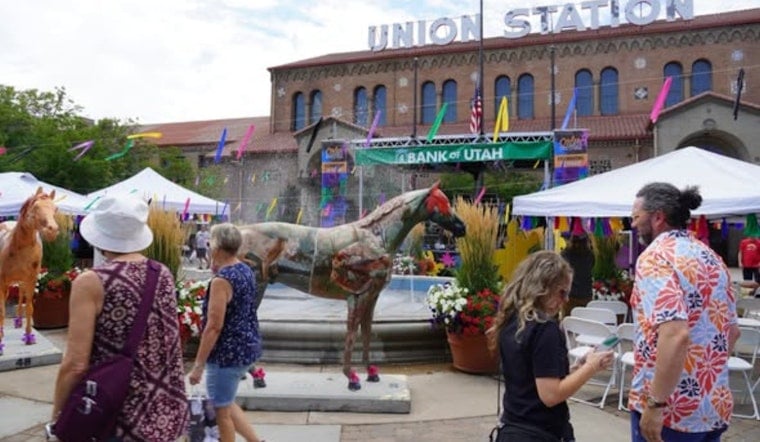 Ogden Arts Fest Turns Union Station Into Parking Chessboard
