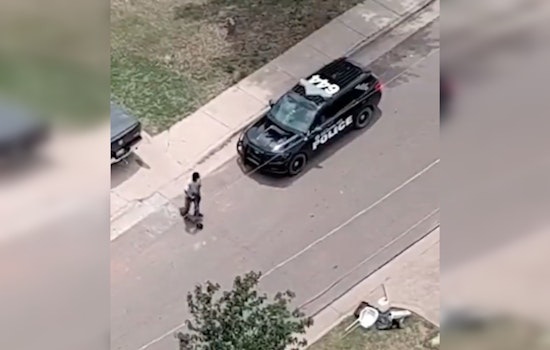 OKC Cops’ Eye in the Sky Spots Grant High Suspect Chucking Gun