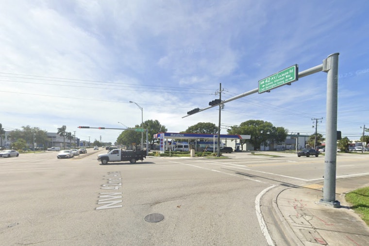 Opa-Locka Sinkhole Gulps Truck After Water Main Rupture