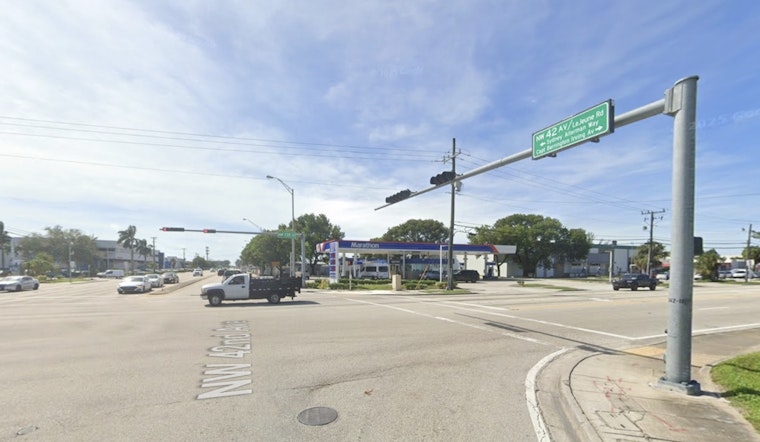Opa-Locka Sinkhole Gulps Truck After Water Main Rupture