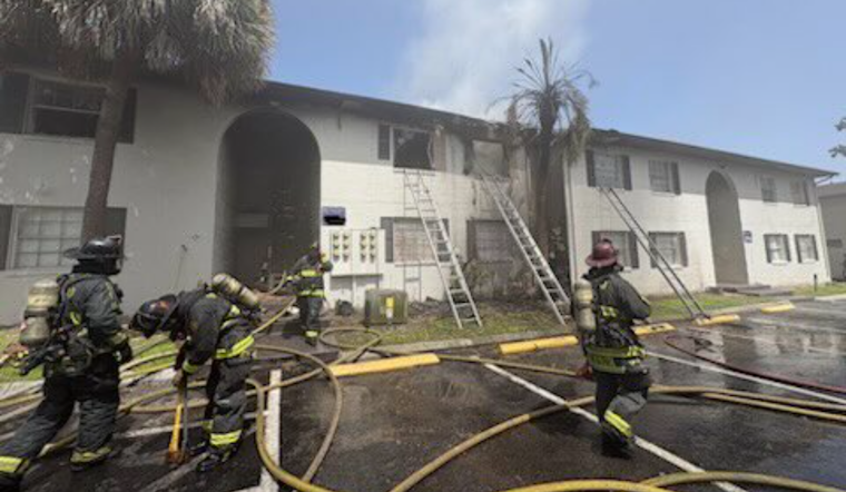 Orlando Two‑Alarm Apartment Fire Displaces 10 on Rio Grande