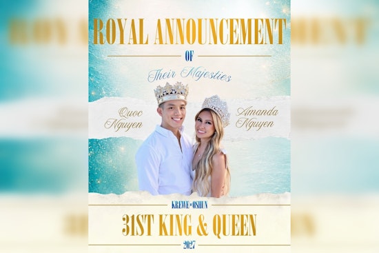 Oshun Shakes Up Mardi Gras, Crowns First Asian American Royal Couple
