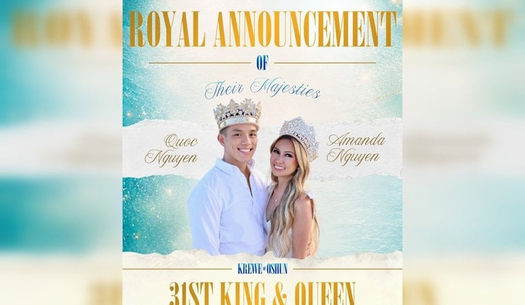 Oshun Shakes Up Mardi Gras, Crowns First Asian American Royal Couple