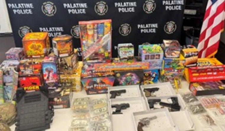 Palatine Cops Hit Dundee Quarter Home, Haul In Guns, Drugs and Body Armor
