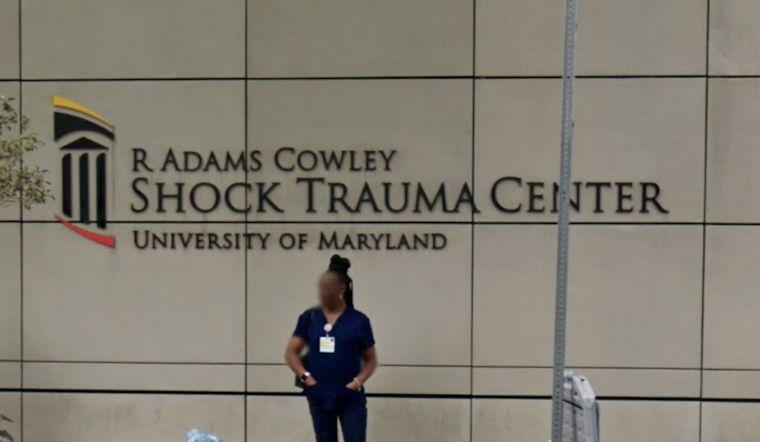 Paramedic Saves Shooting Victim Outside Shock Trauma Baltimore