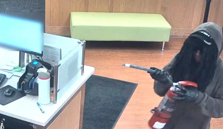 Pepper Spray, Fake Dreads And A Fire Extinguisher In Northbrook Bank Heist Earn Chicago Man 12 Years