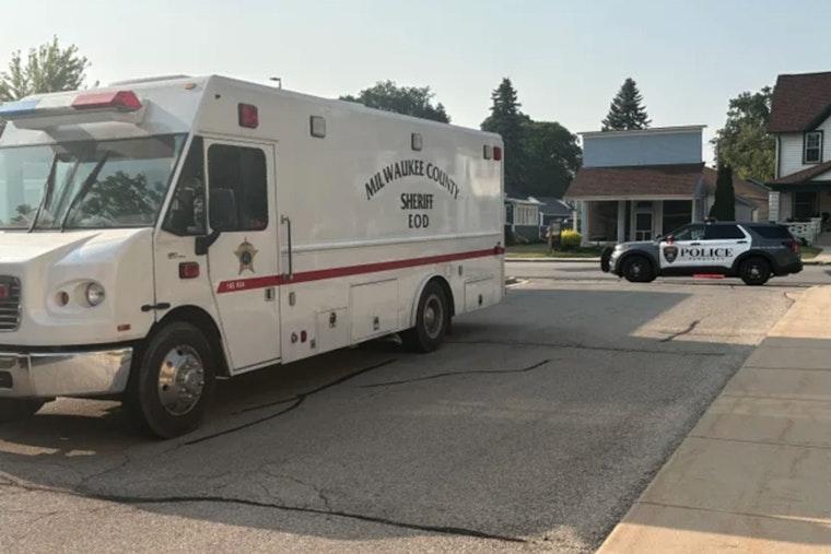 Pewaukee Bomb Squad Hauls Off 26 Old Blasting Caps From Milwaukee Dad's Home