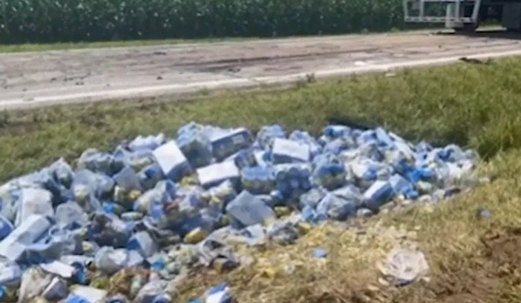 Pickle Chaos On Route 316 Brings Darbyville Traffic To A Crawl