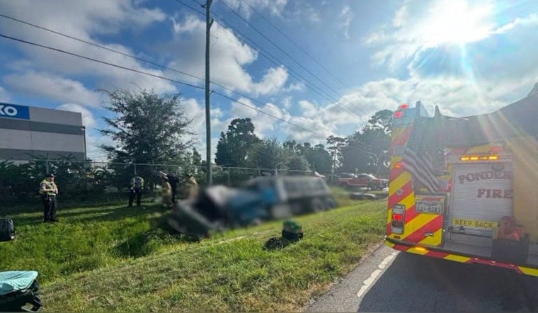 Pickup Slams Into Dump Truck In North Harris County, Leaving Woman Dead In Ditch