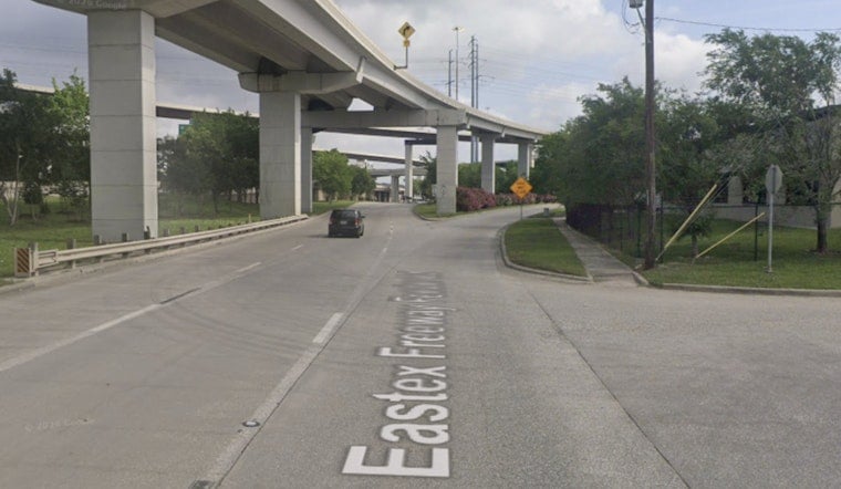 Pickup Slams Pillar, Erupts In Flames On Eastex Freeway, Killing Driver