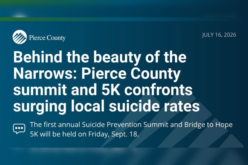 Narrows Bridge Becomes ‘Bridge To Hope’ As Pierce County Takes On Suicide