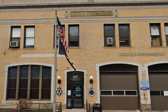 Pittsburgh Drone Crushed Outside Zone 6 Police Station