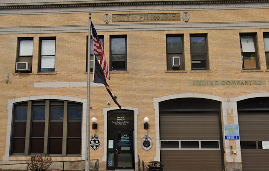 Pittsburgh Drone Crushed Outside Zone 6 Police Station