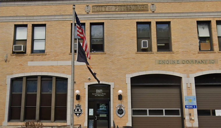 Pittsburgh Drone Crushed Outside Zone 6 Police Station