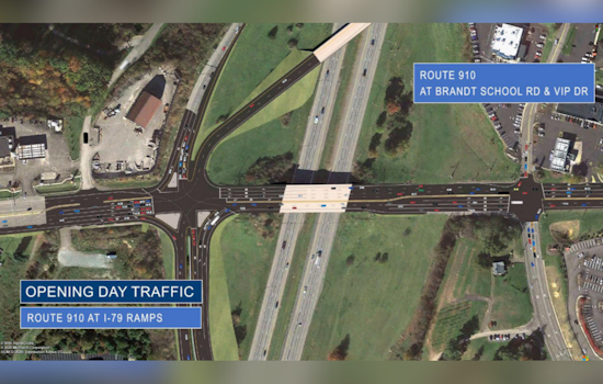 Pittsburgh I-79 Interchange Hits Halfway Mark With Traffic Relief Ahead