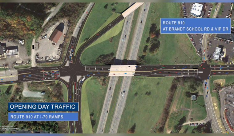 Pittsburgh I-79 Interchange Hits Halfway Mark With Traffic Relief Ahead