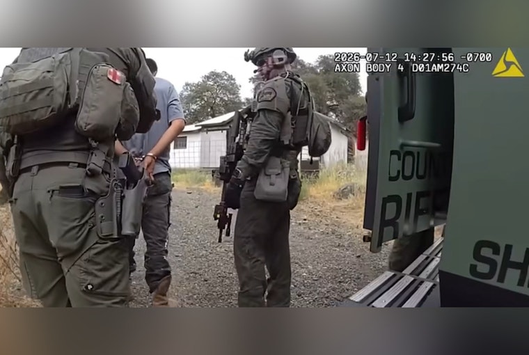 Placer Cops Bust Alleged Abuser Holed Up in Haystack Hideout