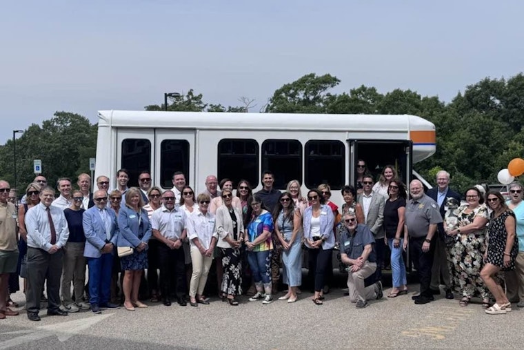 Plymouth Seniors Score Free Bus Rides As Officials Cut Ribbon At CAL