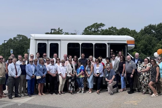 Plymouth Seniors Score Free Bus Rides As Officials Cut Ribbon At CAL