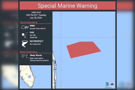 Pop-Up Storm Turns Jupiter-To-Deerfield Waters Into Boater Danger Zone