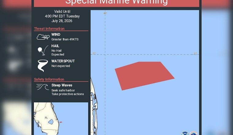 Pop-Up Storm Turns Jupiter-To-Deerfield Waters Into Boater Danger Zone