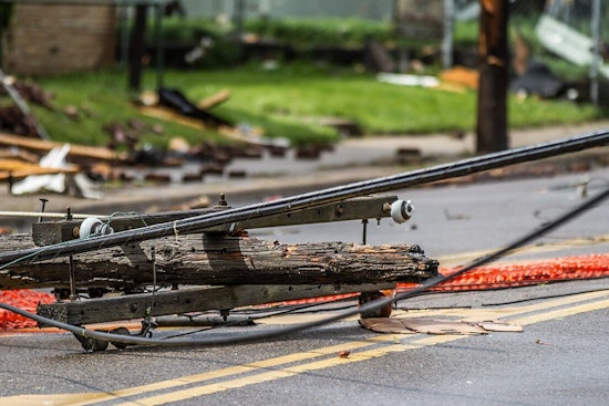 Power Lines Down Near 776 Hwy 107 in Cocke County