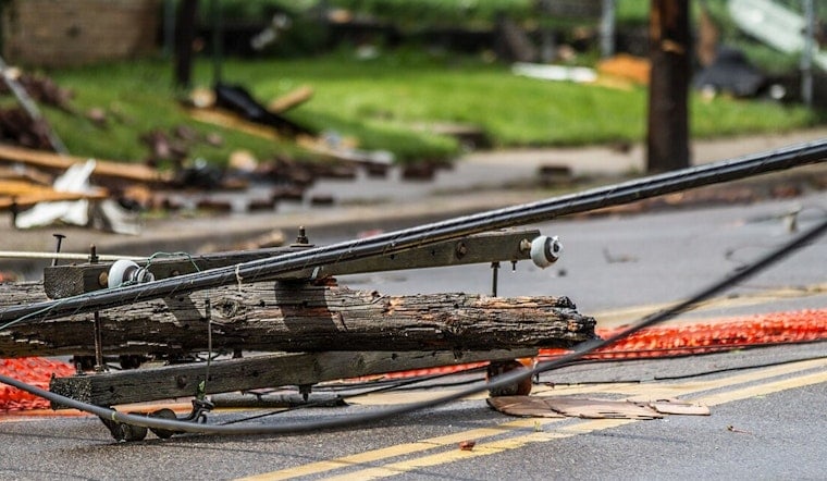 Power Lines Down Near 776 Hwy 107 in Cocke County