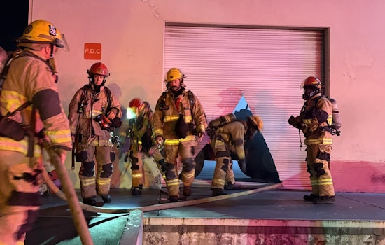 Pre-Dawn Blaze Erupts At Phoenix Commercial Site Near 29th And Washington