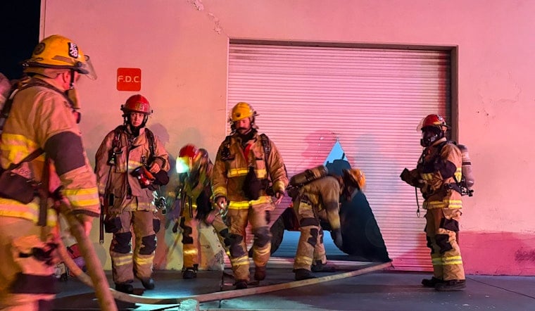Pre-Dawn Blaze Erupts At Phoenix Commercial Site Near 29th And Washington