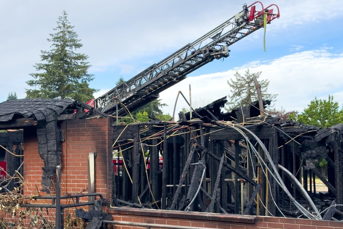 Pre-Dawn Inferno Guts Long-Troubled Gresham Building, Leaves One Dead